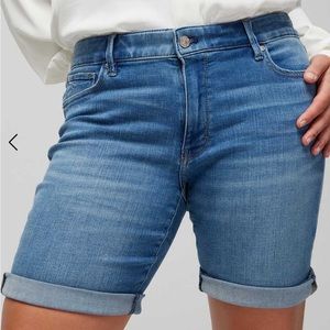 WHBM: Bermuda Denim Shorts